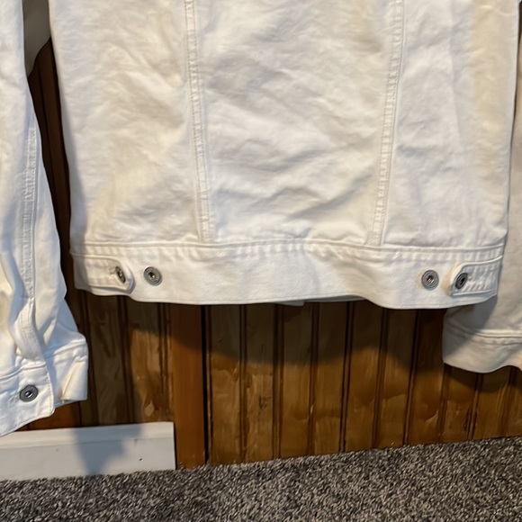 Women’s Harris/Gap white jean jacket - Picture 7 of 9